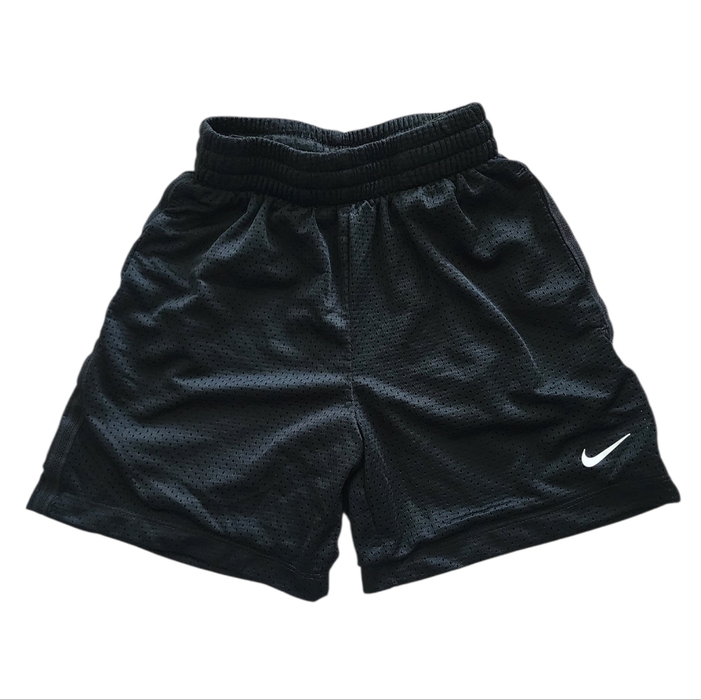 Nike Boys Black Mesh Athletic Basketball Shorts - Size XS